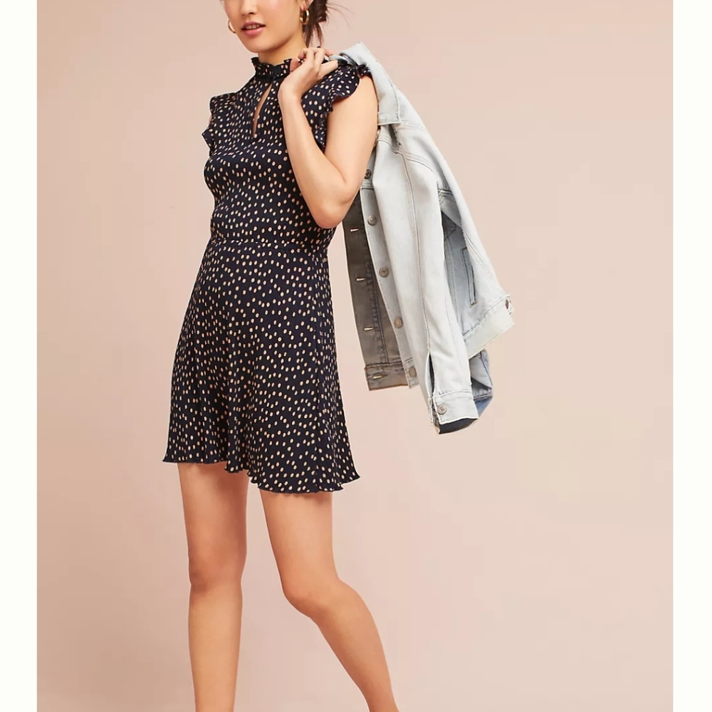 Printed Keyhole Dress